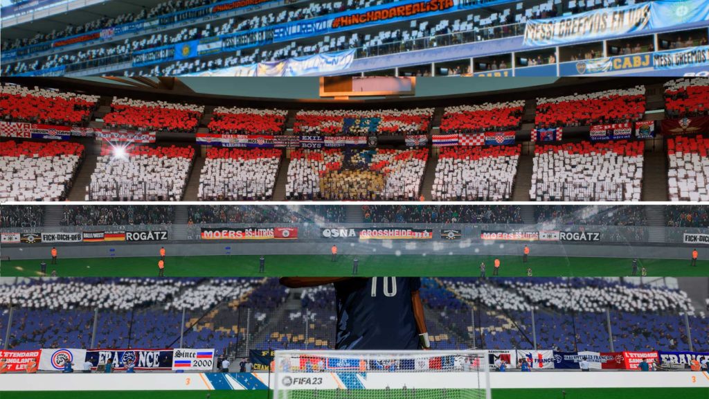Баннеры сборных в FIFA 23