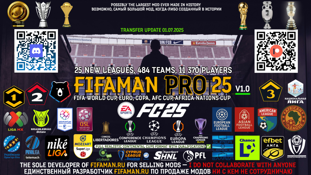 FIFAMAN PRO 25 MOD FC24