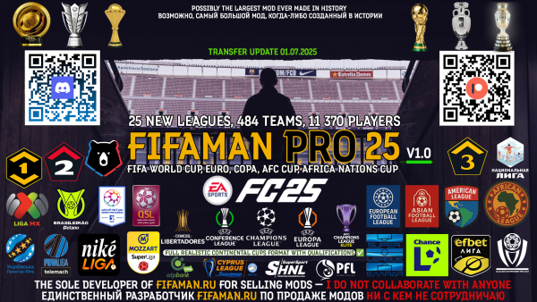 FIFAMAN PRO 25 MOD FC24
