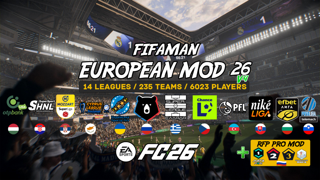 European MOD 26 V4 FIFAMAN