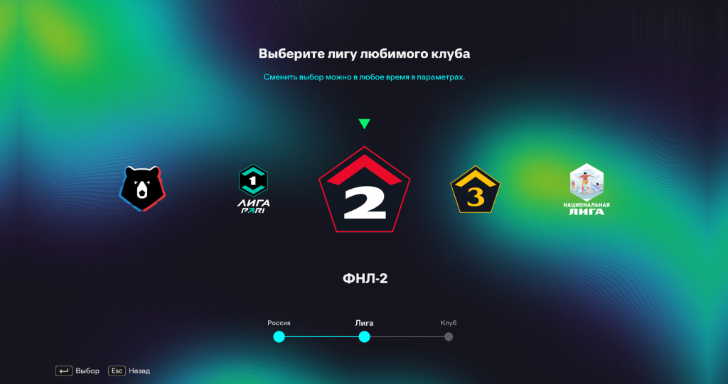 Лиги России в FC26