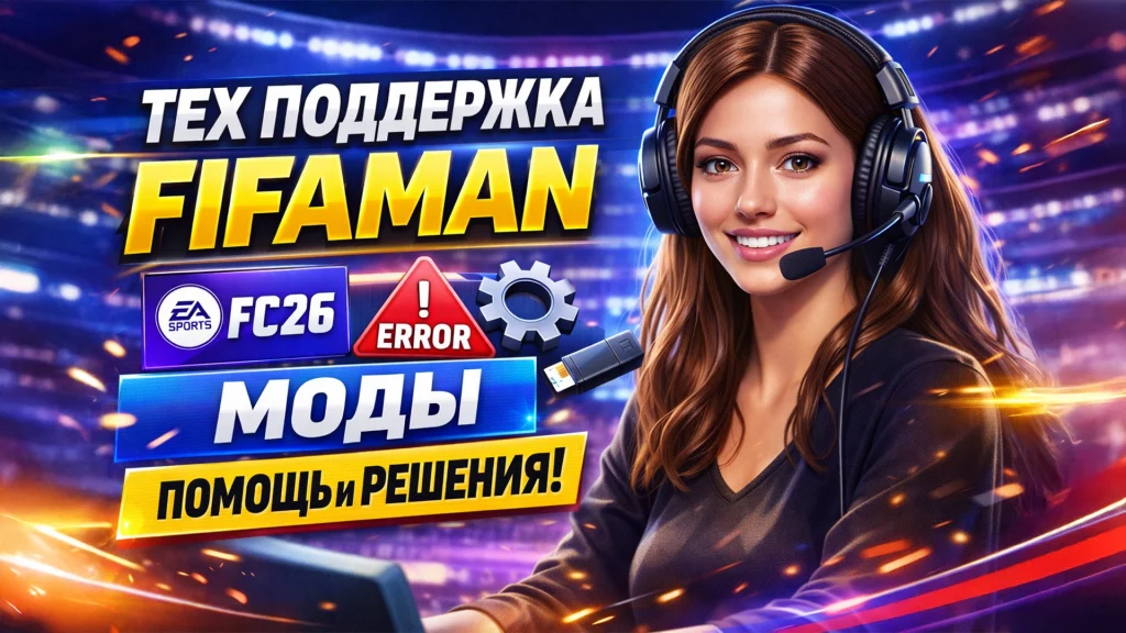 Тех поддержка FIFAMAN